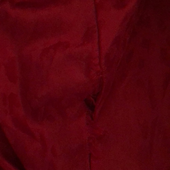 Express poppy red pea coat [EUC] Size S/P - Picture 5 of 5